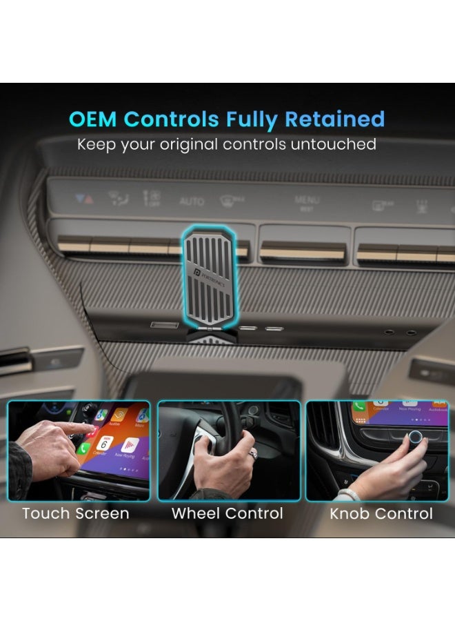 بورترونيكس Portronics Tune, 2-in-1 Wireless Car Receiver, Converts Wired Auto Android & CarPlay to Wireless, Bluetooth Connectivity, Only for Cars with OEM Installed Wired Android Auto/CarPlay, 6 Months Warranty - Image 5